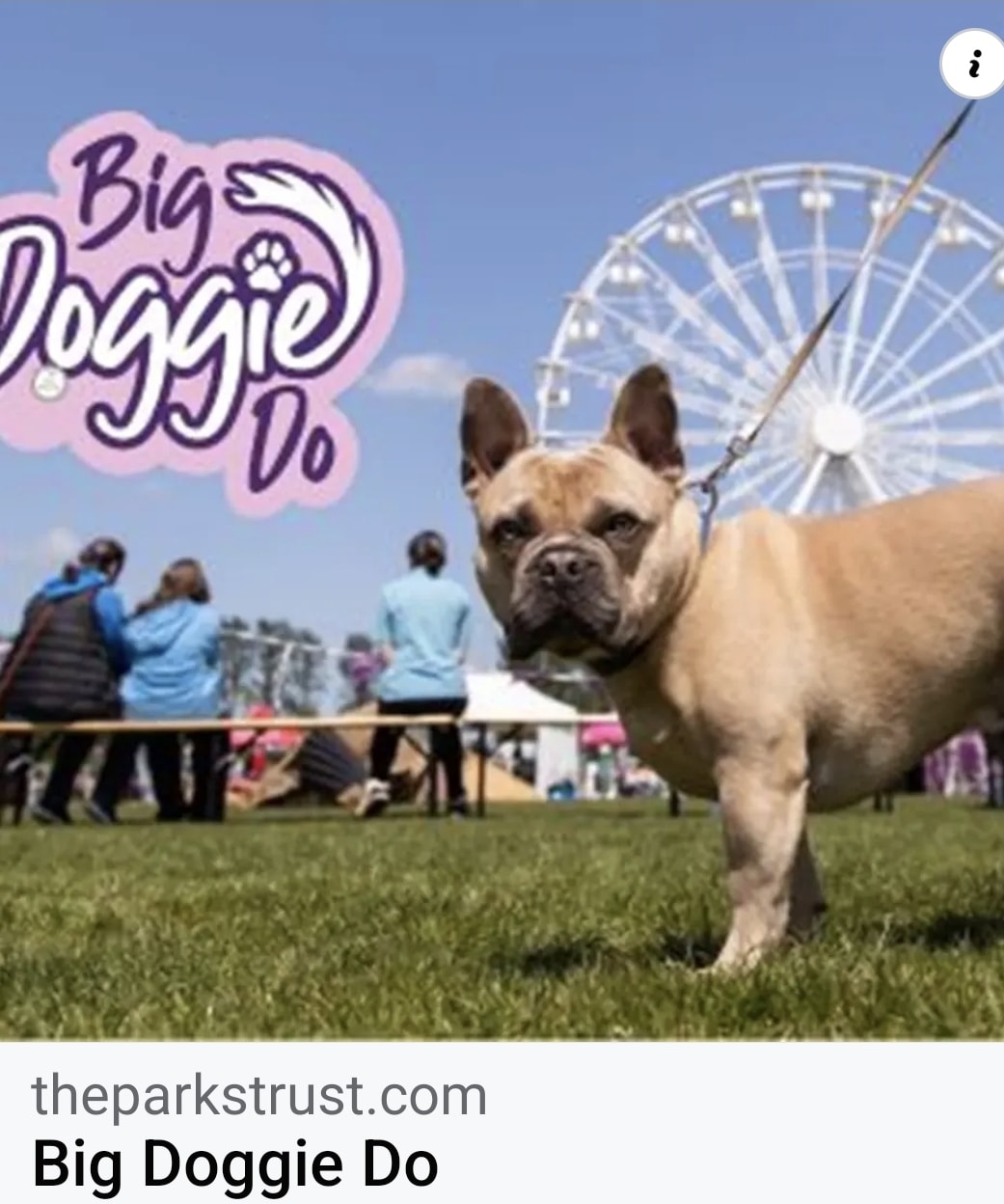 We are looking forward to a great day out at The Big Doggie Do, Willen Lake toda…