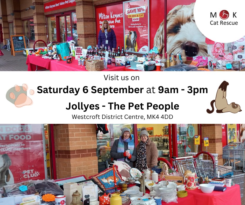 Don’t forget to join us at Jollyes Milton Keynes – The Pet People this Saturday!…