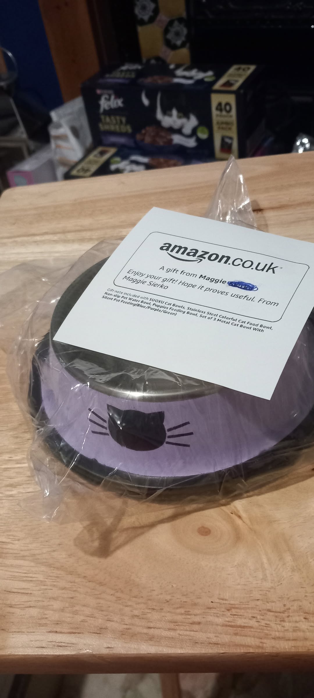 Thank you Maggie for you support.