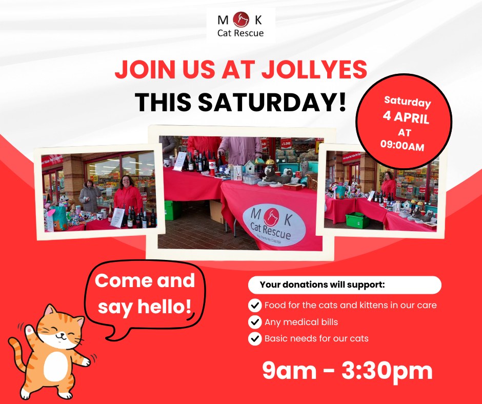 Don’t forget to join us at Jollyes Westcroft tomorrow where our fundraisers will…