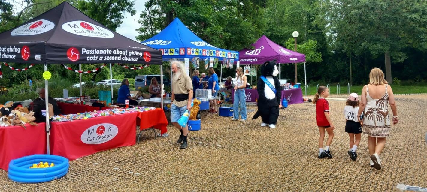 Surviving the changeable British weather and having a great time at Paws in the …