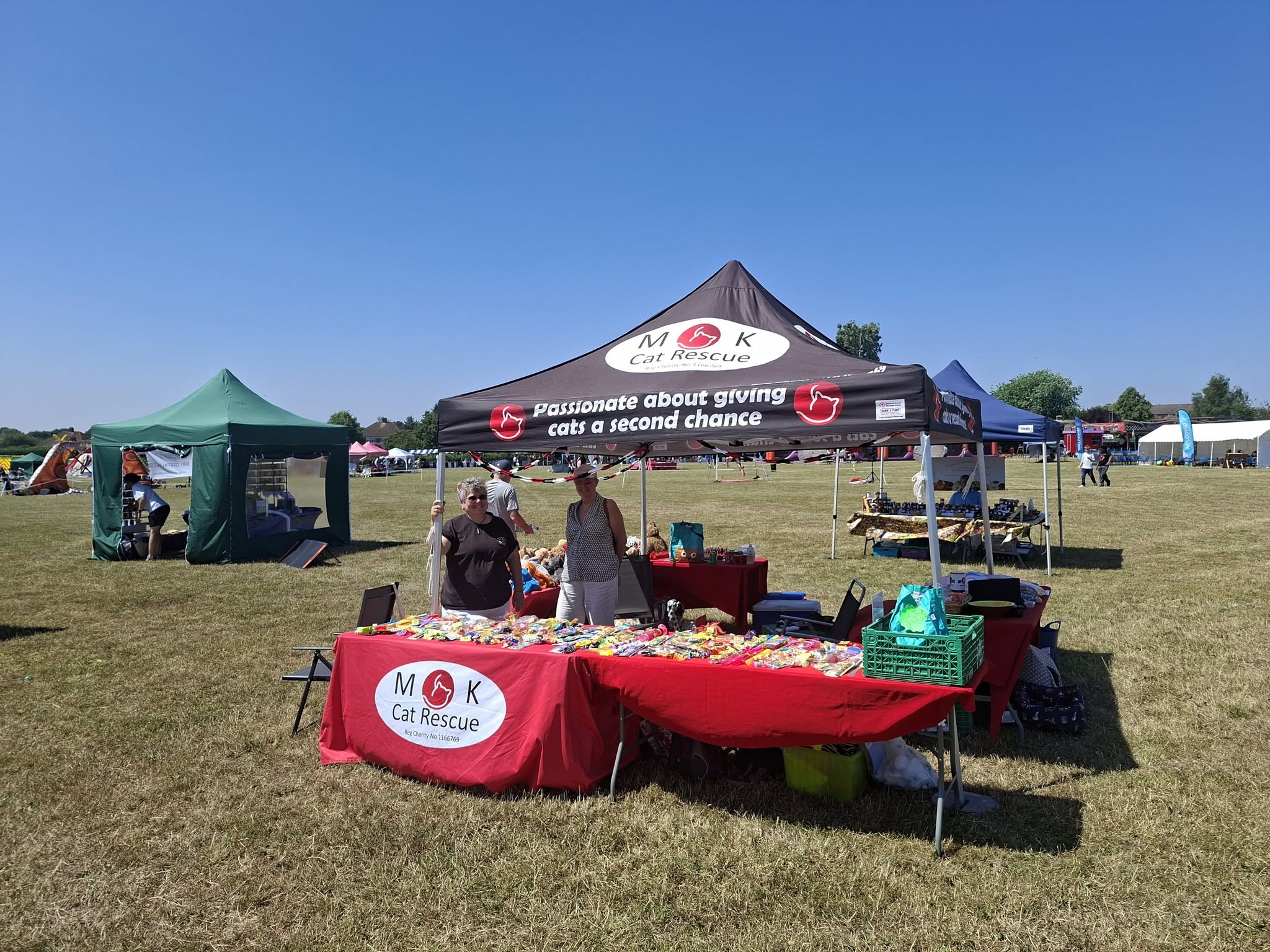 Come and see us at West Bletchley Carnival today! We have Tombola, hook a duck, …